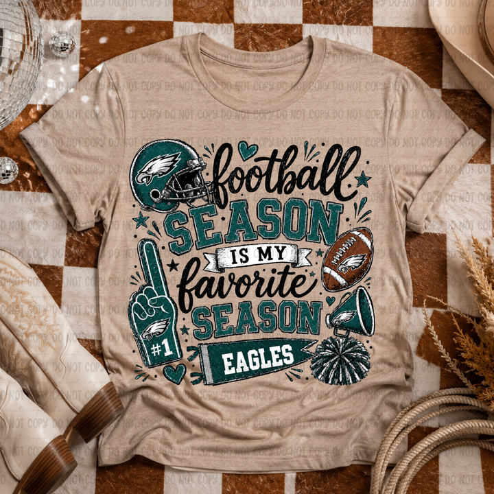 Football Season Mascots DTF Print