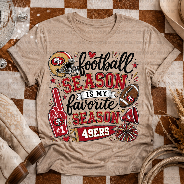 Football Season Mascots DTF Print