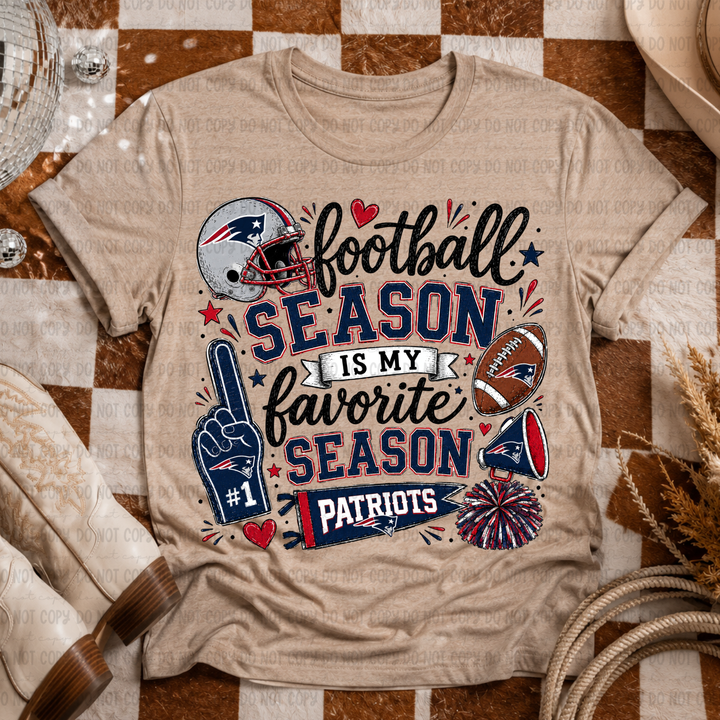 Football Season Mascots DTF Print