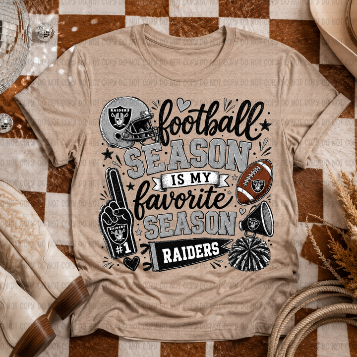 Football Season Mascots DTF Print