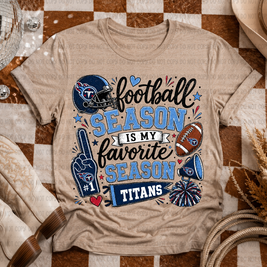 Football Season Mascots DTF Print