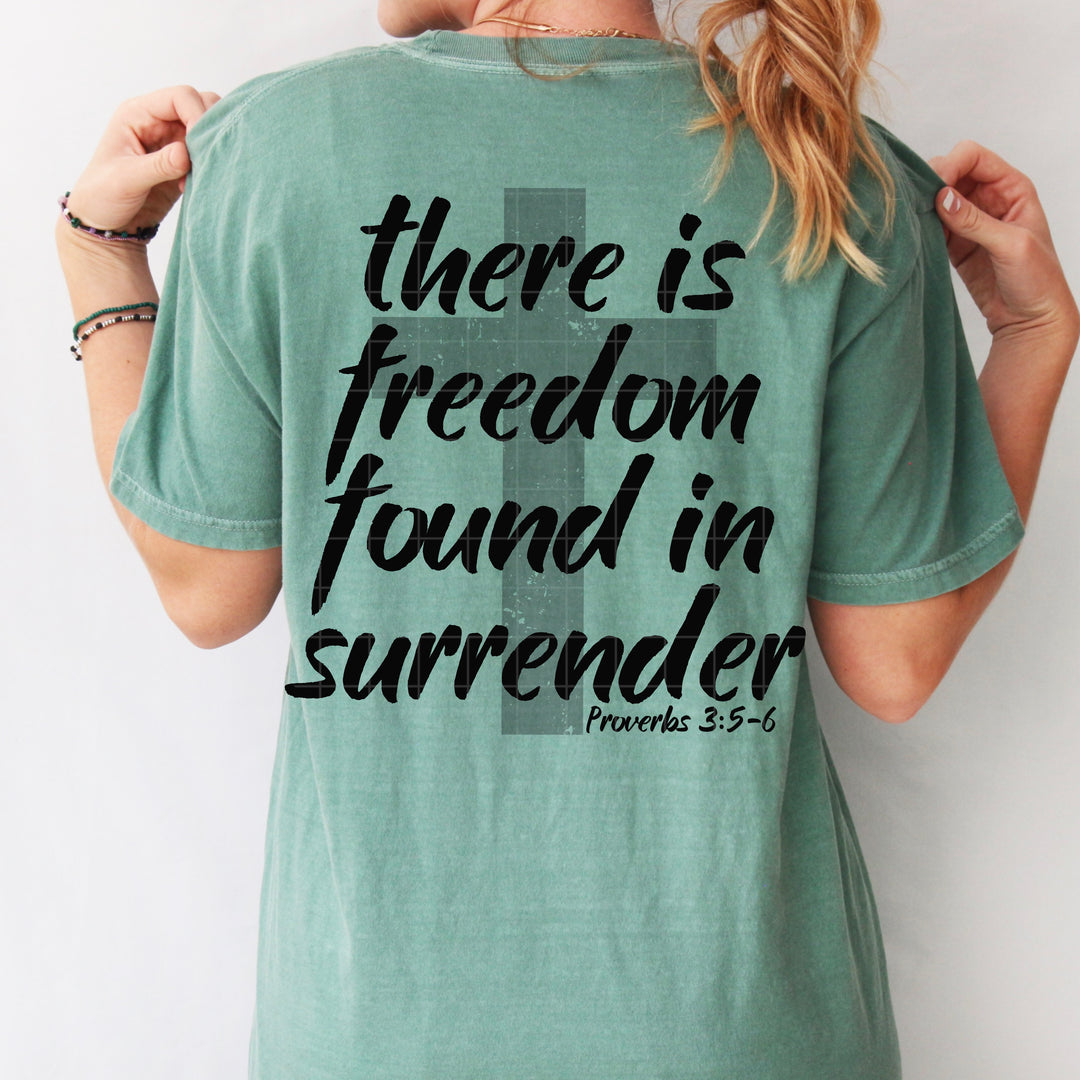 Surrender Freedom Freedom In Surrender DTF Print – Simple Tymes