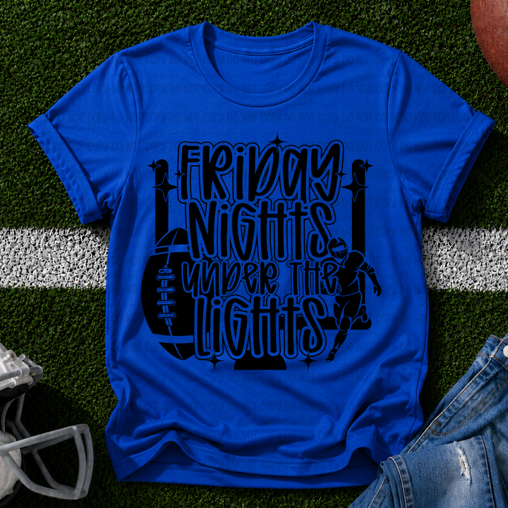 Friday Nights Under The Lights  DTF Print