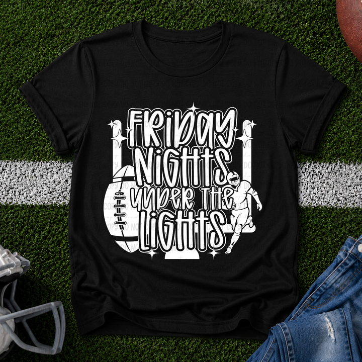 Friday Nights Under The Lights  DTF Print