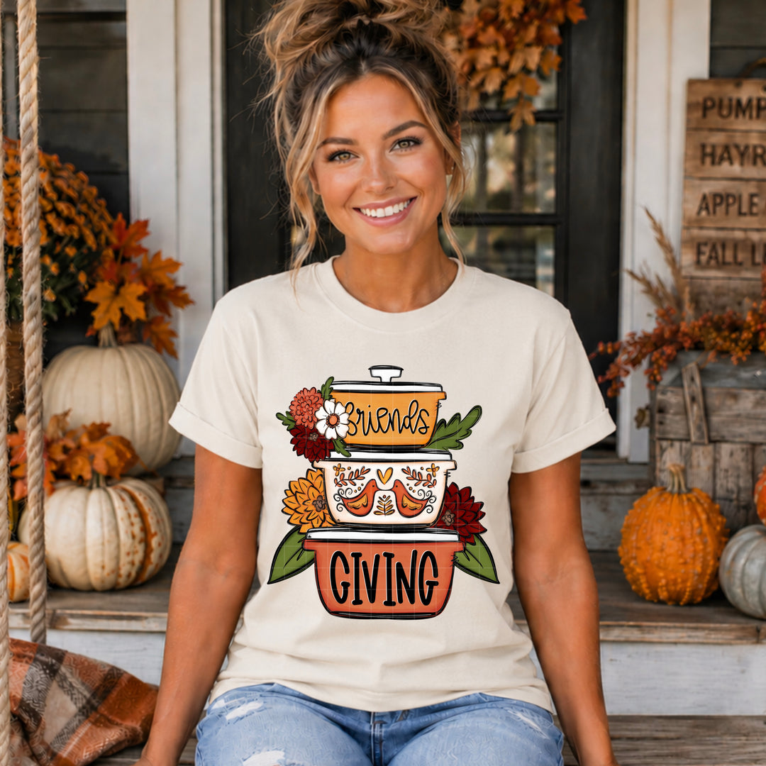 Friendsgiving DTF Print