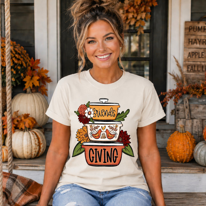 Friendsgiving DTF Print