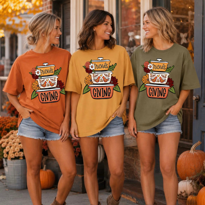 Friendsgiving DTF Print