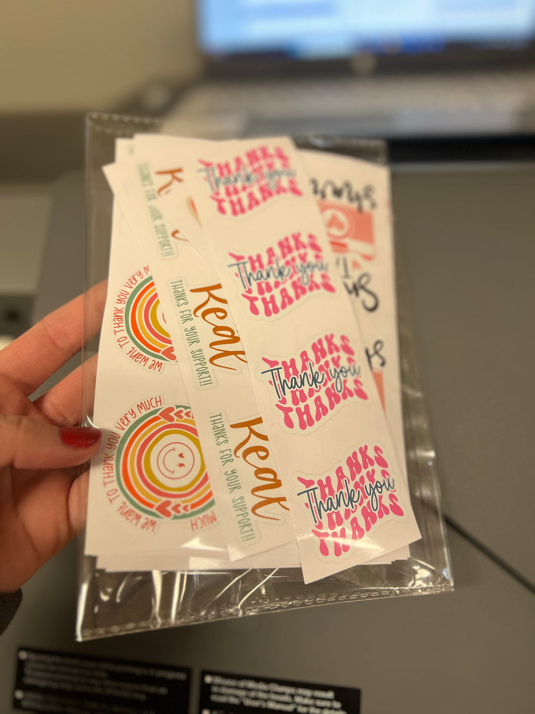 Small Biz Packaging Sticker Sheet