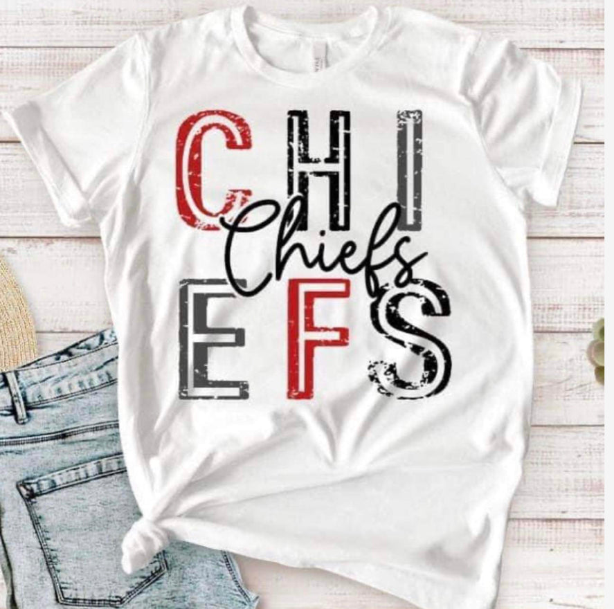 Chiefs DTF Print