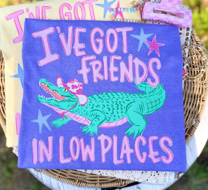 I’ve Got Friends in Low Places DTF Print