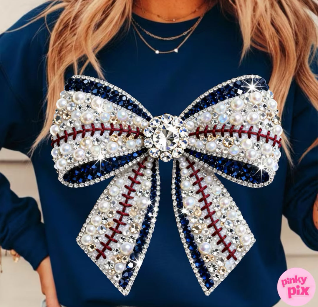Baseball Season Coquette Bow Weekly Sweatshirt Deal