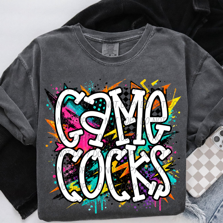 Totally Tubular Mascots DTF Print