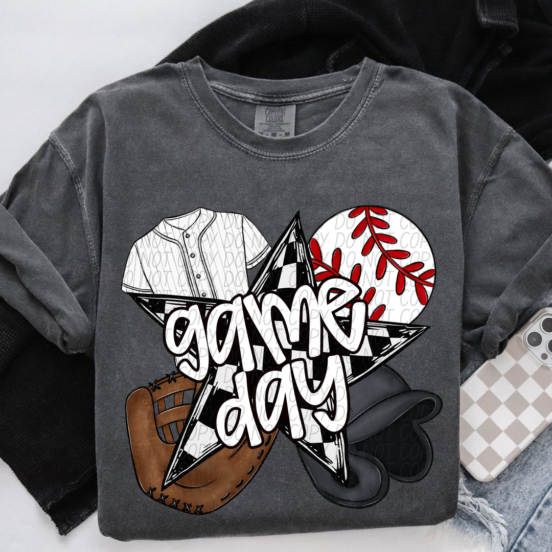 Baseball Mascots DTF Print