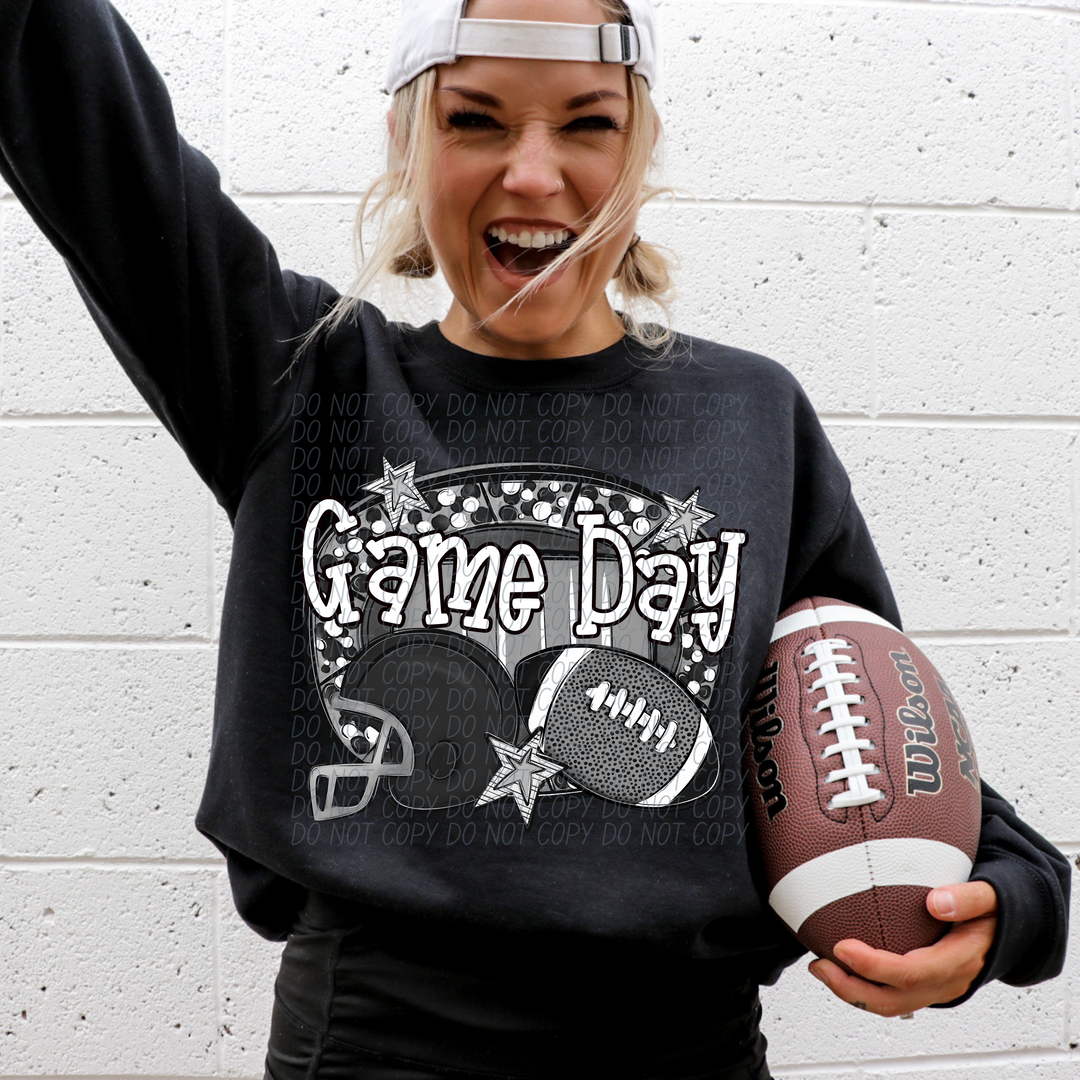 Football Game Day DTF Print