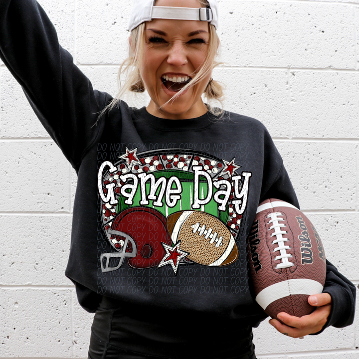 Football Game Day DTF Print