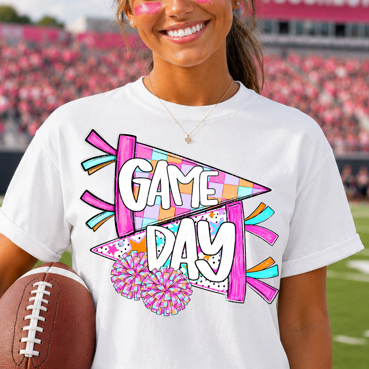 Game Day DTF Print