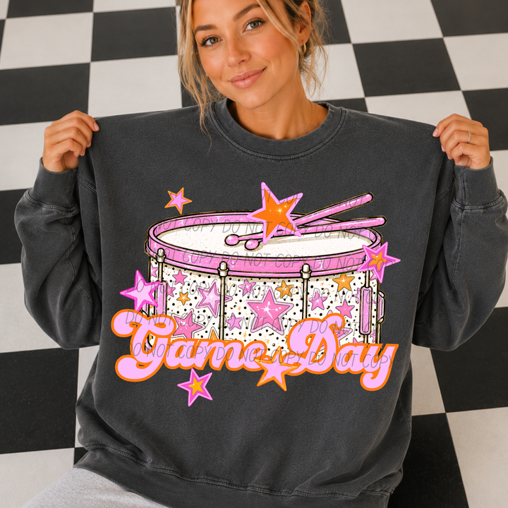 Pink Band Mascot DTF Print