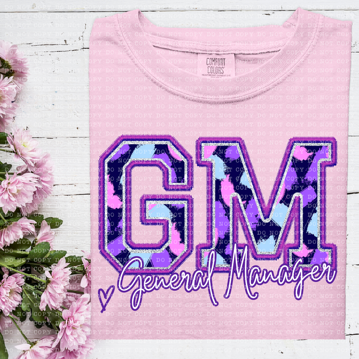 Perfectly Purple Occupations DTF Print