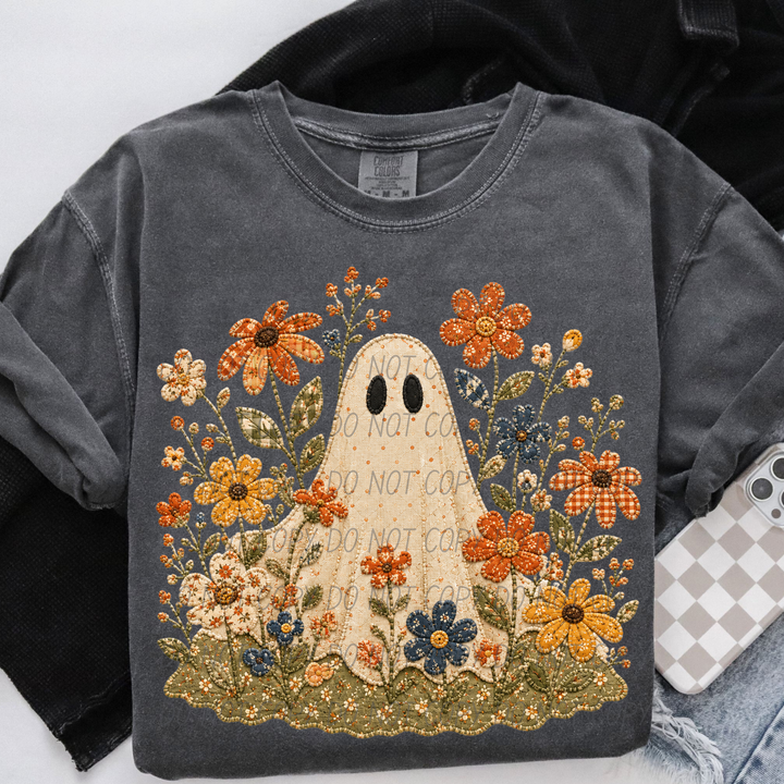 Fall Flowers DTF Print