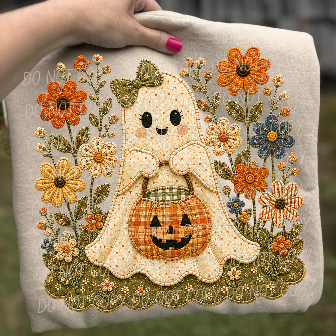 Fall Flowers DTF Print