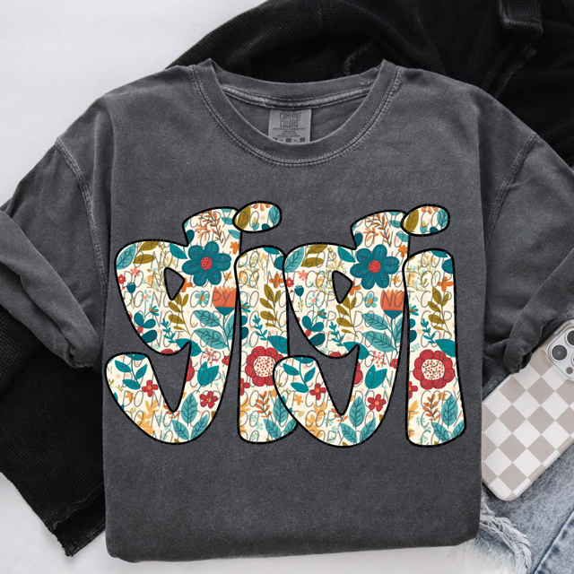 Fall Boho Names and Titles DTF Print