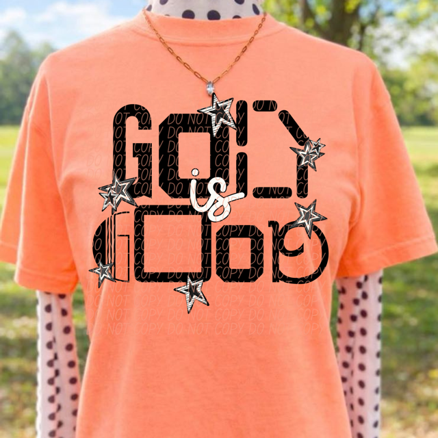 God Is Good DTF Print