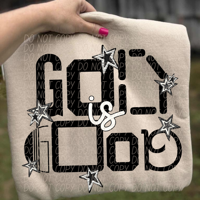 God Is Good DTF Print