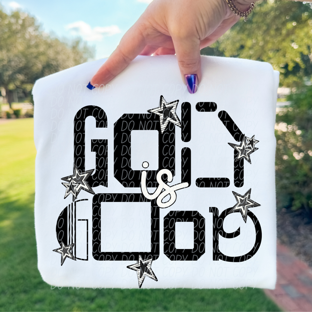 God Is Good DTF Print