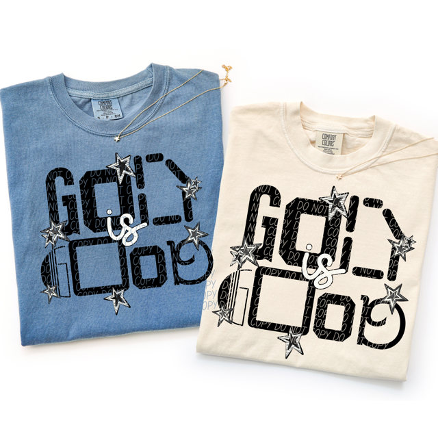 God Is Good DTF Print