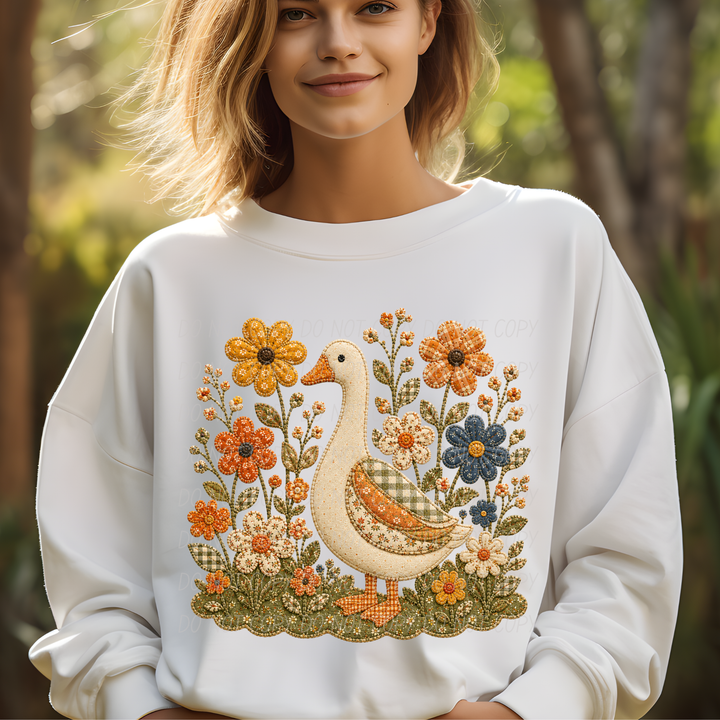 Fall Flowers DTF Print