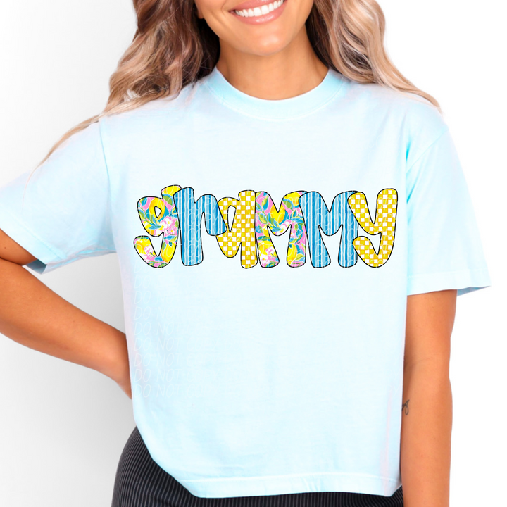 Citrus Names DTF Print