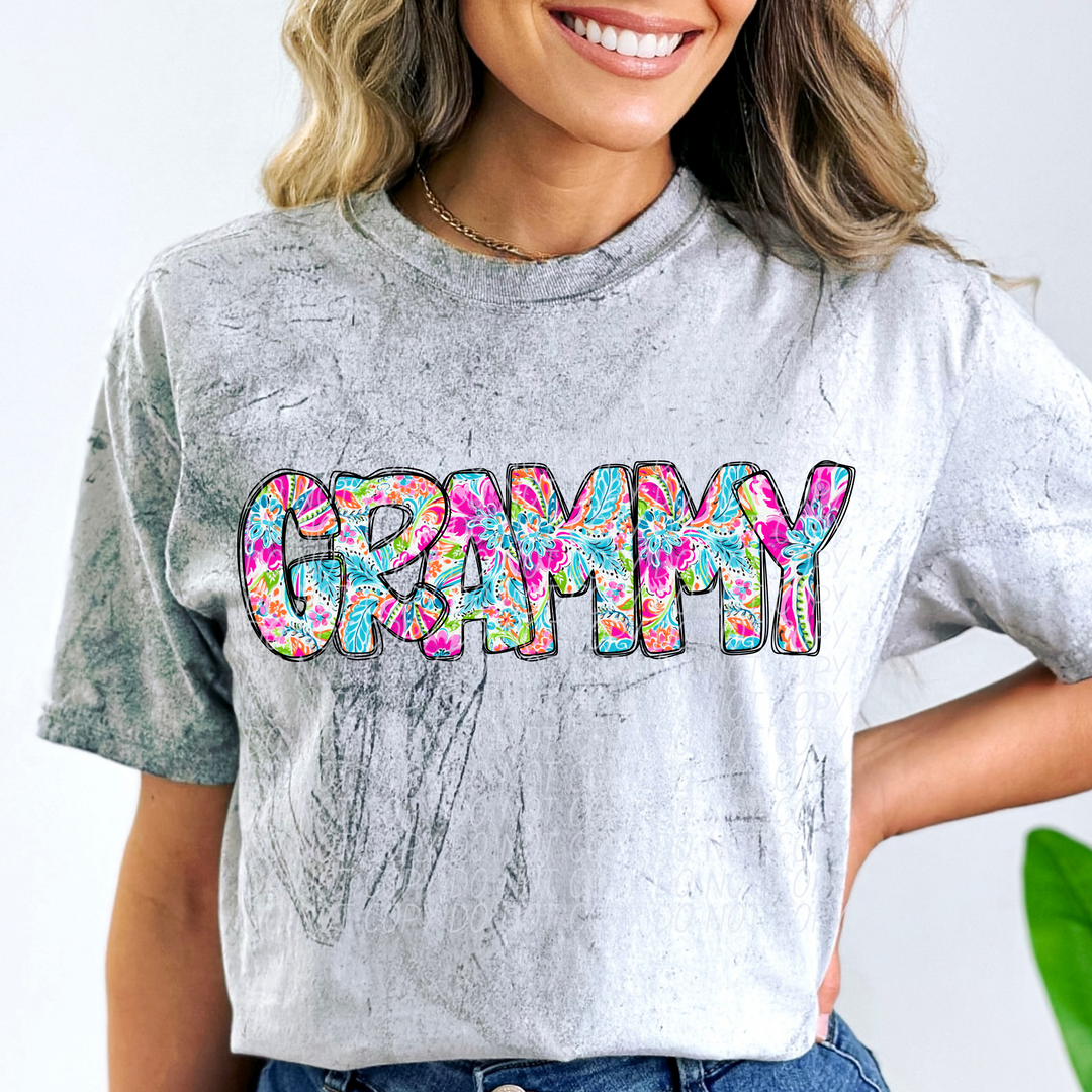 Paisley Names DTF Print