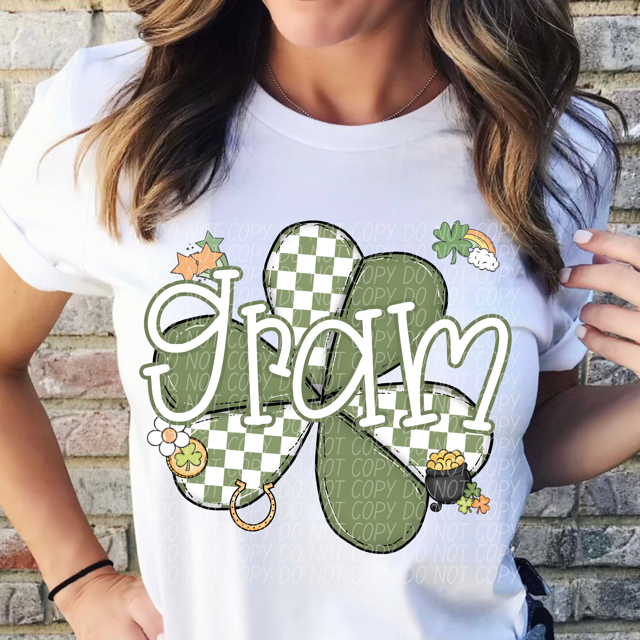 St Patrick Names DTF Print