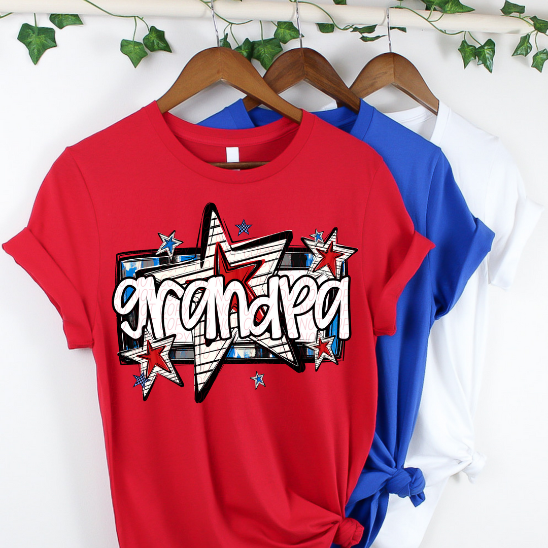 Patriotic Family Names DTF Print