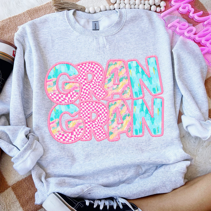 Spring Names DTF Print