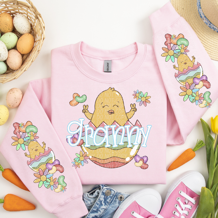 Easter Names DTF Print