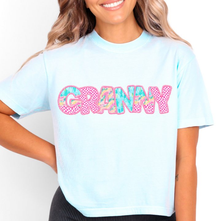 Spring Names DTF Print