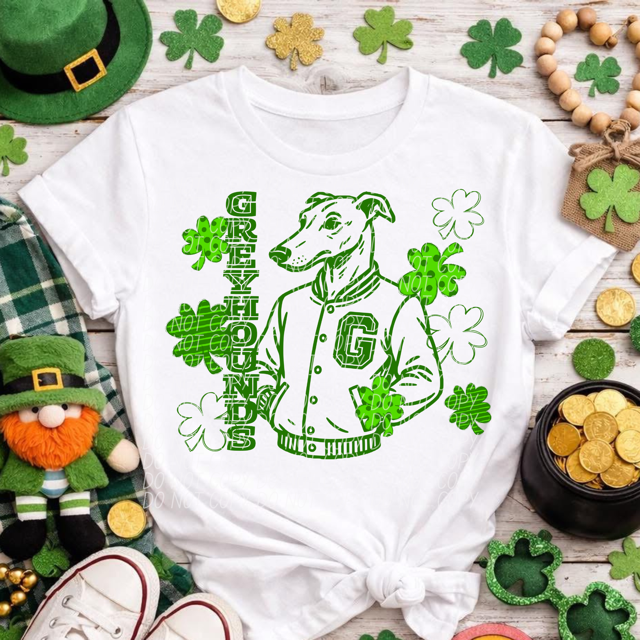 Letterman Clover Mascots DTF Prints