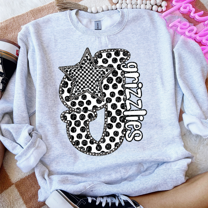 Polka Dot Mascots Youth DTF Print