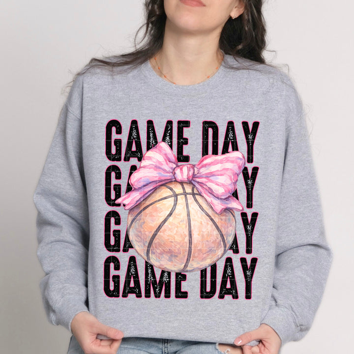 Game Day Basketball DTF Print