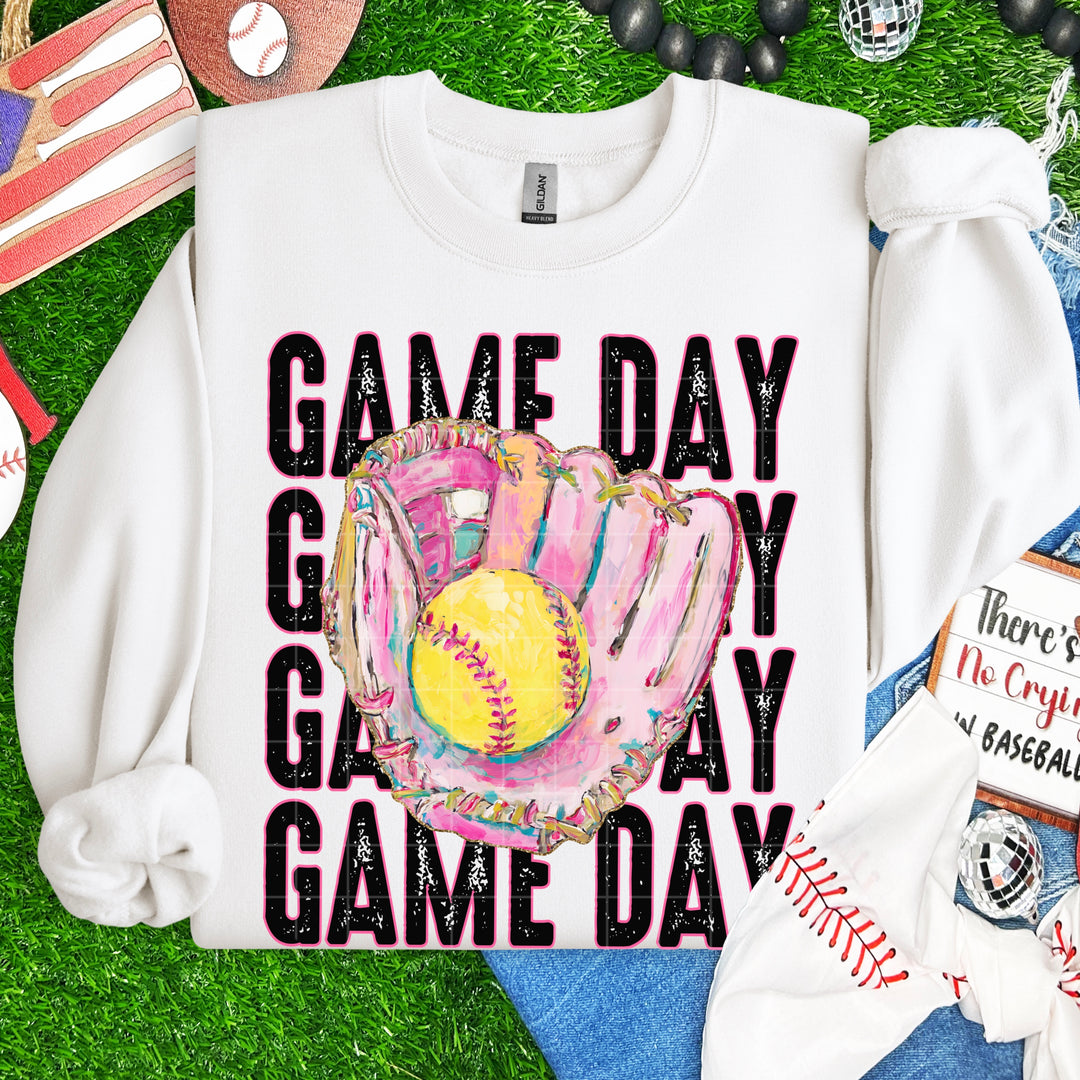 Game Day Softball DTF Print