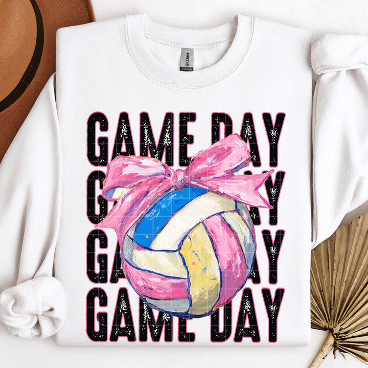 Game Day Volleyball DTF Print
