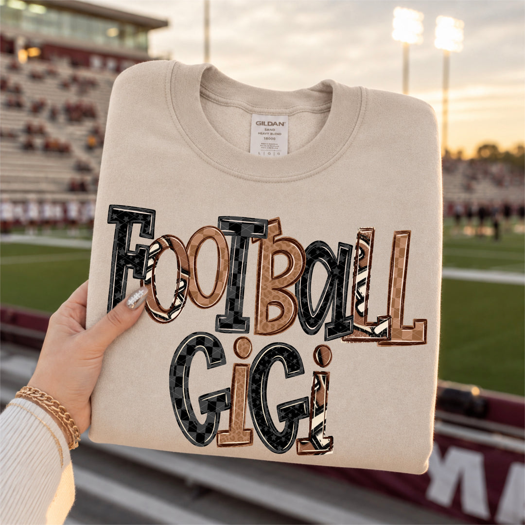 Football Doodle Collection DTF Print