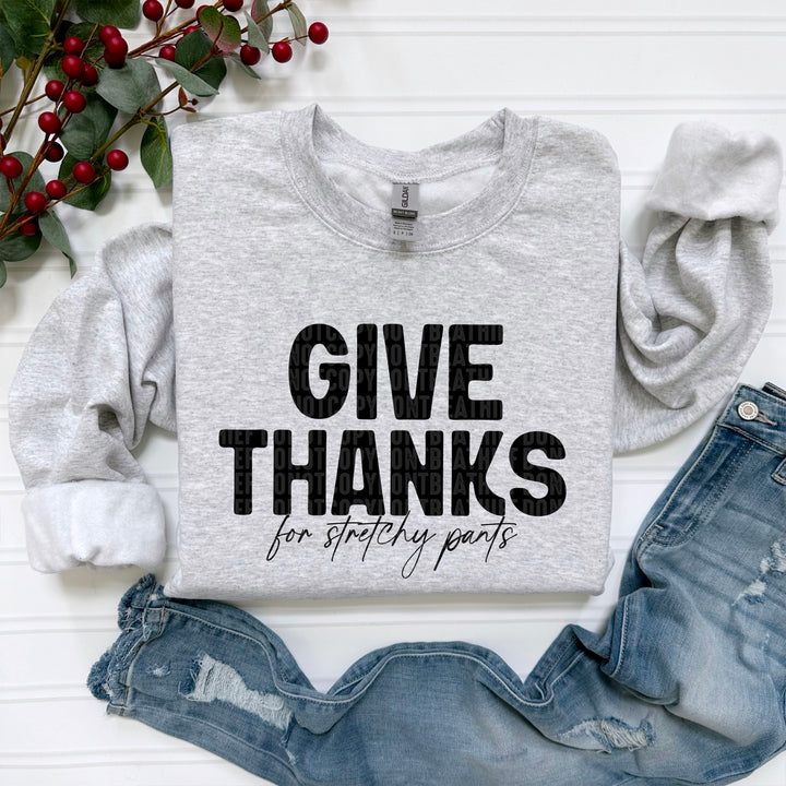 Give Thanks DTF Print