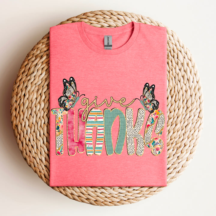 Give Thanks DTF Print