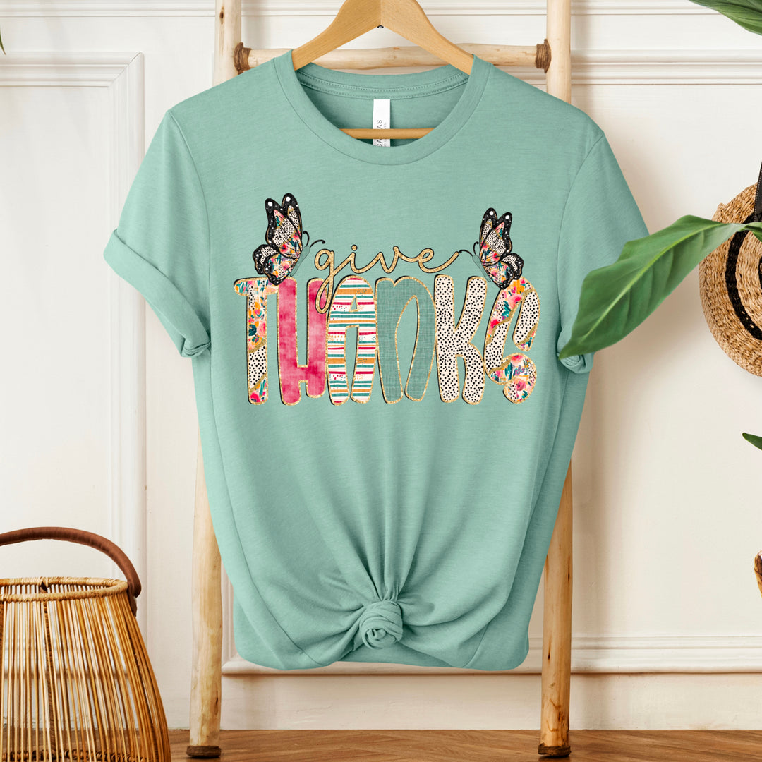 Give Thanks DTF Print