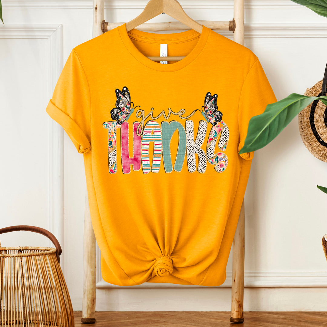 Give Thanks DTF Print