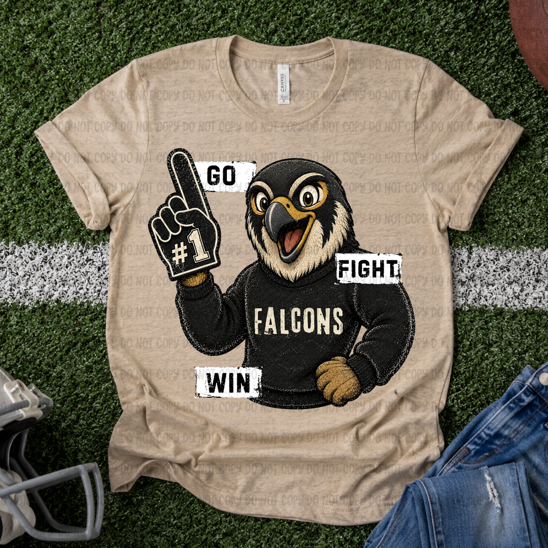 Go Fight Win Mascots DTF Print