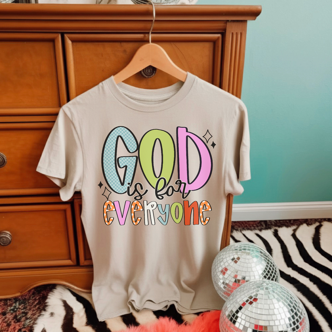 God Is For Everyone DTF Print