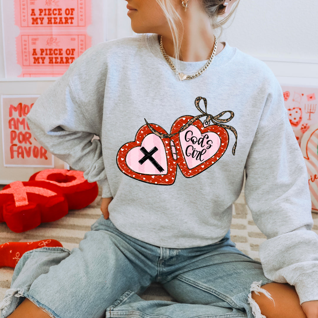 Gods Girl Locket DTF Print